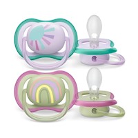 Chupón Ultra Air 0-6 Niña X2 Philips Avent